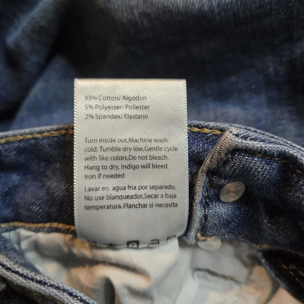 Stylish Light Blue Women's Flare Jeans - Picture 4 of 12